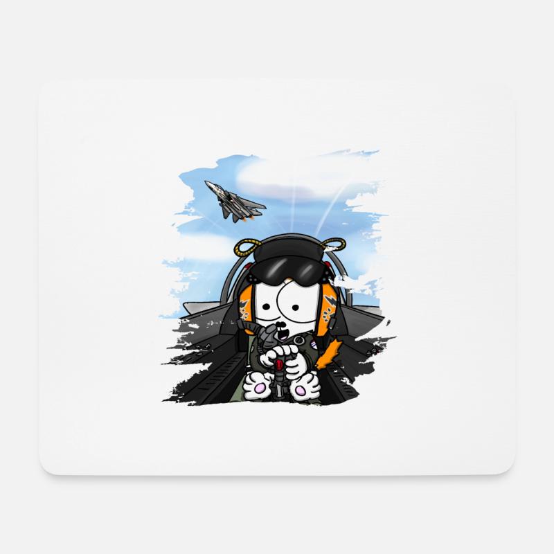 Tomcat - Mouse Pad (horizontal) - white