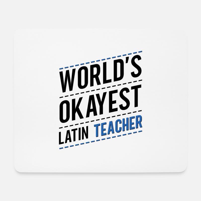 Lateinlehrer Latein Lehrer Lateinlehrerin - Mousepad (Querformat) - Weiß