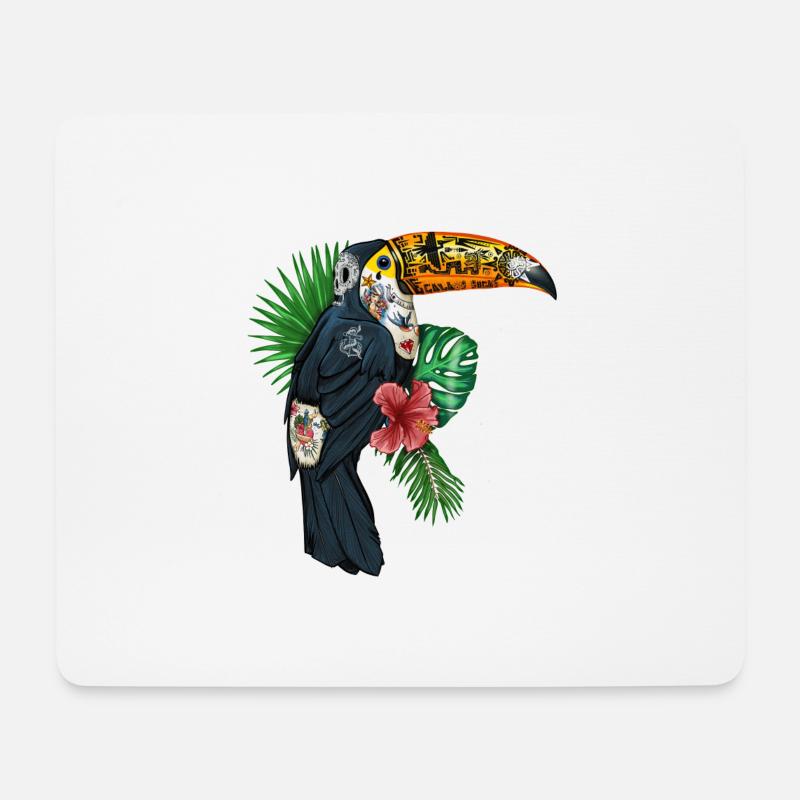 Tätowierung - Mousepad (Querformat) - Weiß