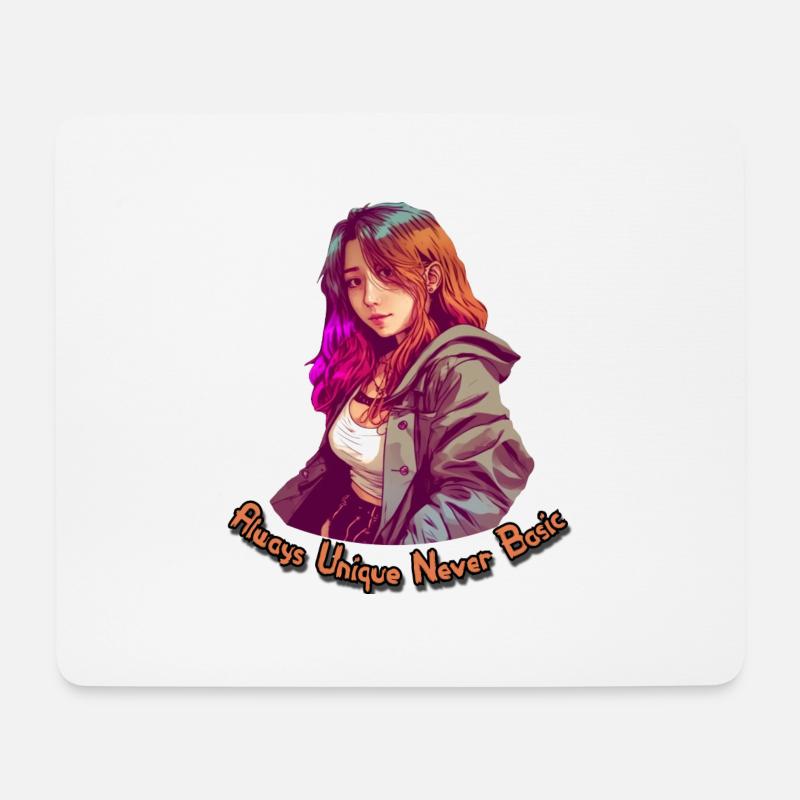 Casual Always Unique - Mousepad (Querformat) - Weiß
