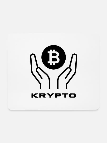 Krypto - Mousepad (Querformat) - Weiß