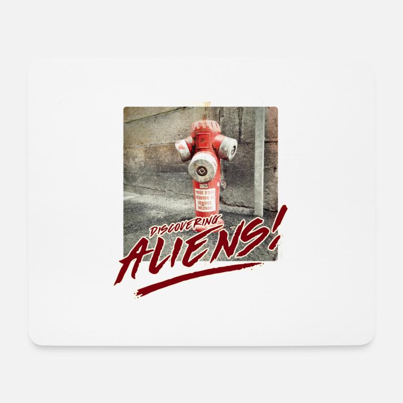 Aliens 19 - Mousepad (Querformat) - Weiß