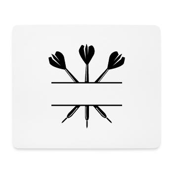 darts - Mouse Pad (horizontal) - white - Front
