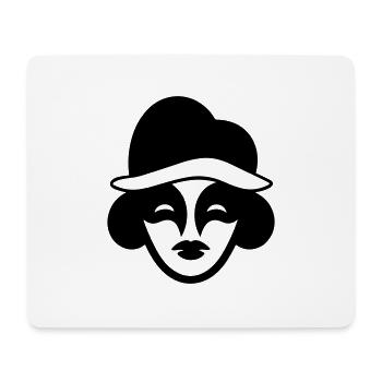 Clown - Mousepad (Querformat) - Weiß - Vorne