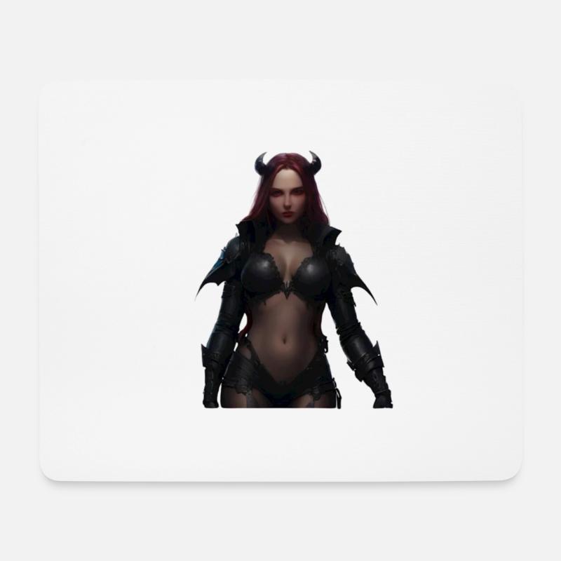 Devil's Bride - Mouse Pad (horizontal) - white