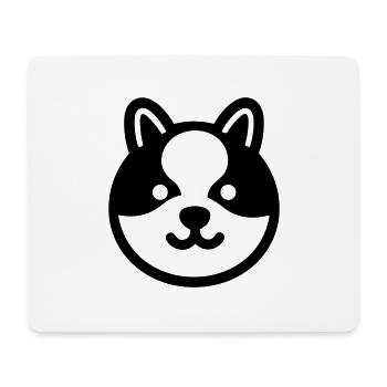 Dog - Mouse Pad (horizontal) - white - Front