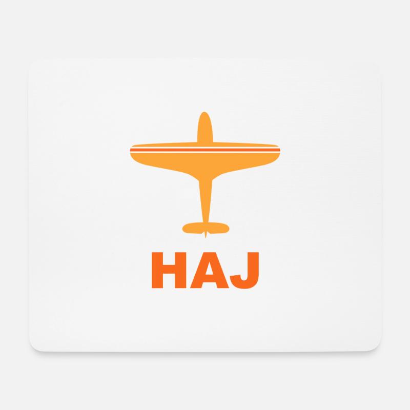 Flughafen Hannover - Deutschland - Mousepad (Querformat) - Weiß