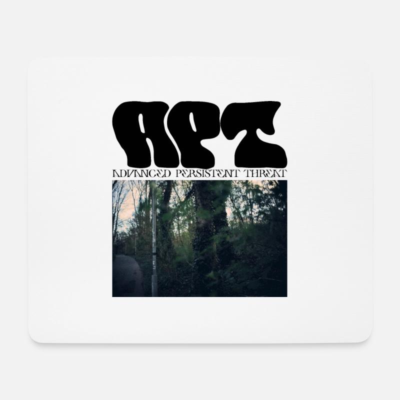 APT - Mousepad (Querformat) - Weiß