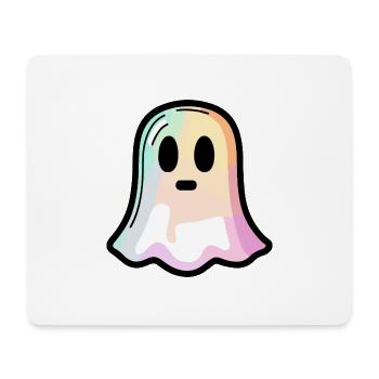 Geist Halloween Comic Süß - Mousepad (Querformat) - Weiß - Vorne