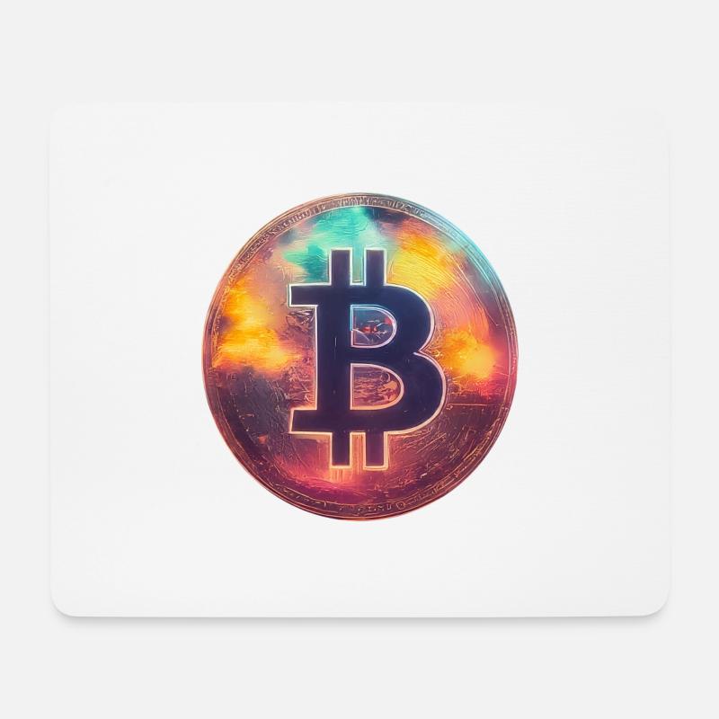 Spectacular Bitcoin - Mouse Pad (horizontal) - white