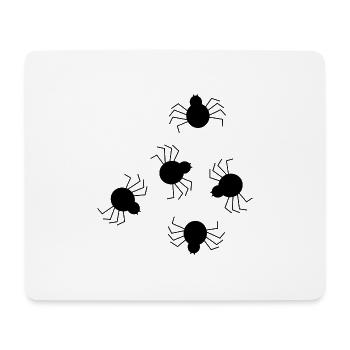 Halloween Kostüm Halloween T-shirt Spinne schwarz - Mousepad (Querformat) - Weiß - Vorne