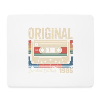 41ème anniversaire - Cadeau Vintage 1985 - Tapis de souris (format paysage) - blanc - Devant