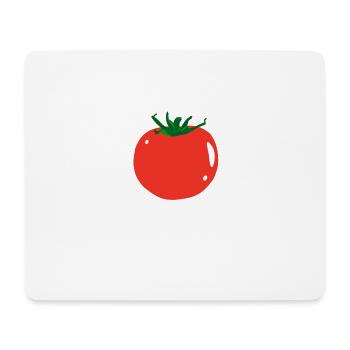 Tomate - Mousepad (Querformat) - Weiß - Vorne