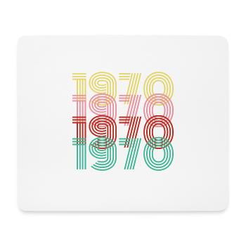 1970 50. Geburtstag - Mousepad (Querformat) - Weiß - Vorne