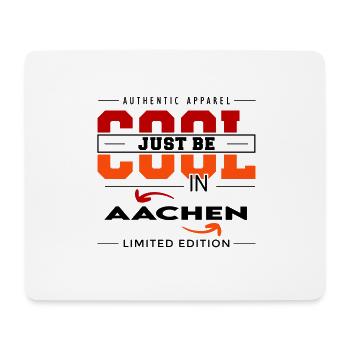 Aachen Meine Stadt Cool I Love Reise Tour - Mousepad (Querformat) - Weiß - Vorne
