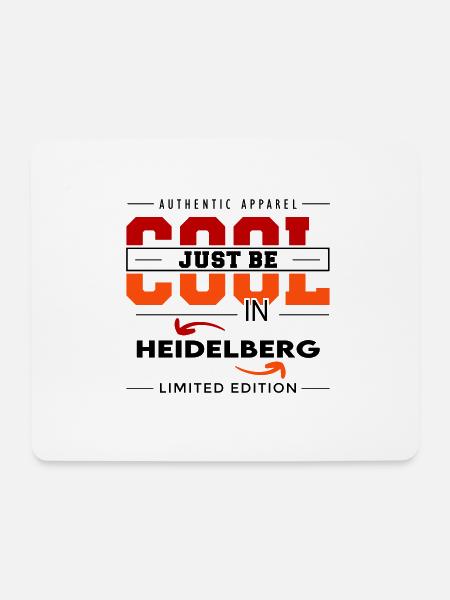 Heidelberg Meine Stadt Cool I Love Reise Tour - Mousepad (Querformat) - Weiß