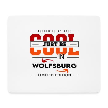 Wolfsburg Meine Stadt Cool I Love Reise Tour - Mousepad (Querformat) - Weiß - Vorne