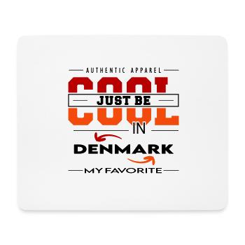 Denmark Dänemark Land Urlaub Reise verreisen - Mousepad (Querformat) - Weiß - Vorne
