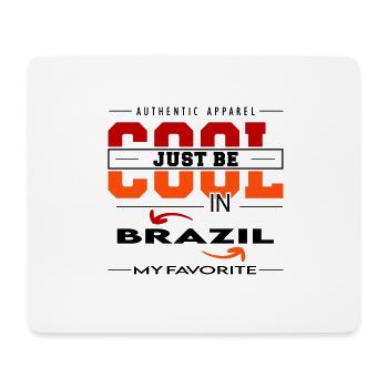 Brazil Brasilien Land Urlaub Reise verreisen - Mousepad (Querformat) - Weiß - Vorne