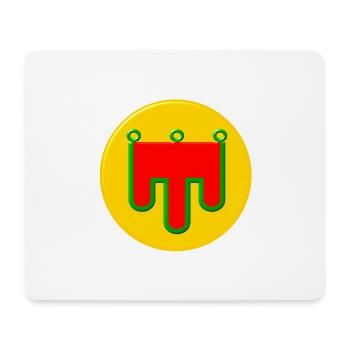 auvergne - Tapis de souris (format paysage) - blanc - Devant