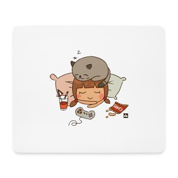 My weekend plans - Mouse Pad (horizontal) - white - Front