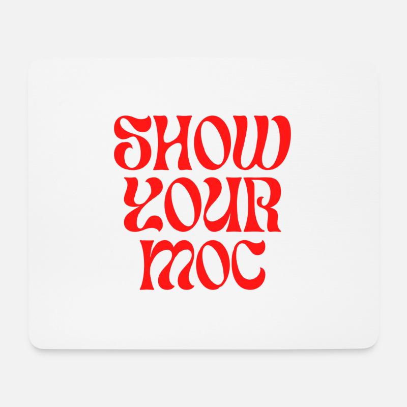 retro1 - Mouse Pad (horizontal) - white