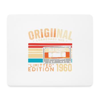 Original 1960er Jahre, legendär seit 1960er Jahren Jahrgang 1960er Jahre - Mousepad (Querformat) - Weiß - Vorne