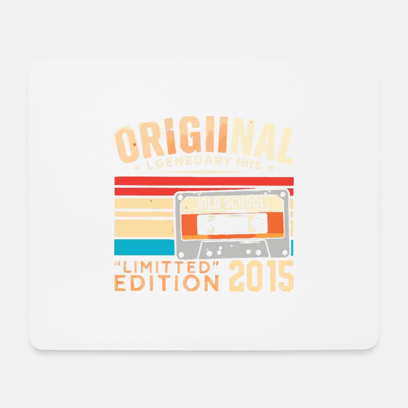Original 2015, legendär seit 2015 Jahrgang 2015 - Mousepad (Querformat) - Weiß