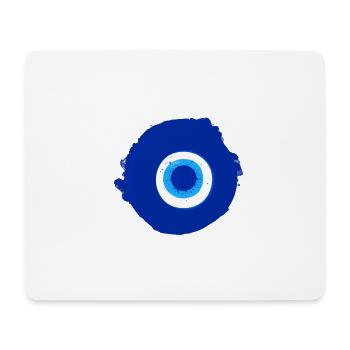 auge,blaues auge,Böses Auge,nazar,fatima - Mousepad (Querformat) - Weiß - Vorne