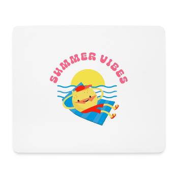 Sommer - Mousepad (Querformat) - Weiß - Vorne