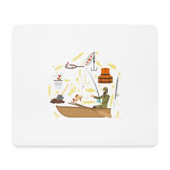Wassersport - Mousepad (Querformat) - Weiß - Vorne