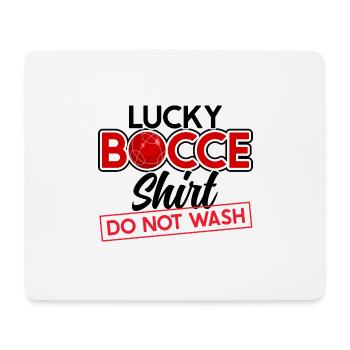 Boccia Player Boccia game Boule - Mouse Pad (horizontal) - white - Front
