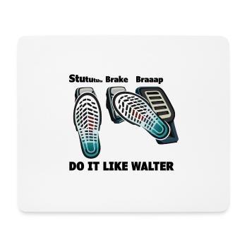3 Pedals, 1 Love - Mousepad (Querformat) - Weiß - Vorne