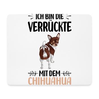 Chihuahua - Mousepad (Querformat) - Weiß - Vorne