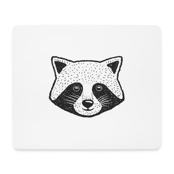 Wildtiere - Mousepad (Querformat) - Weiß - Vorne