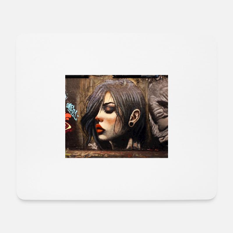 London 2 - Mousepad (Querformat) - Weiß