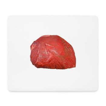 bbq barbecue grillen burger beef bacon steak spare - Mousepad (Querformat) - Weiß - Vorne