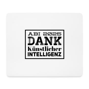 ABI Shirt - Mousepad (Querformat) - Weiß - Vorne