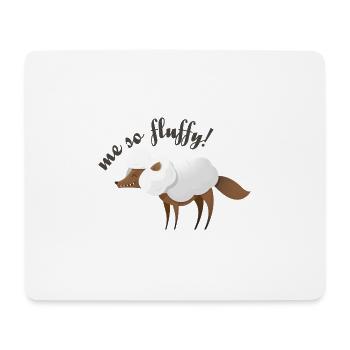 Wildtiere - Mousepad (Querformat) - Weiß - Vorne