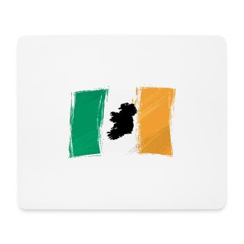 Irland - Mousepad (Querformat) - Weiß - Vorne