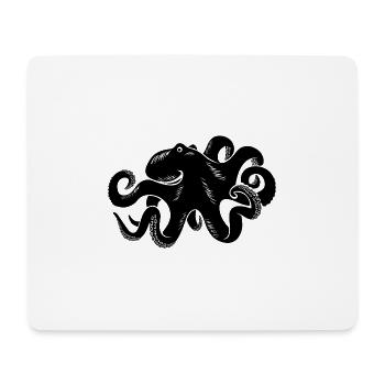 Meerestiere - Mousepad (Querformat) - Weiß - Vorne