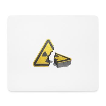 Atomausstieg! Atomkraft nein danke! - Mousepad (Querformat) - Weiß - Vorne