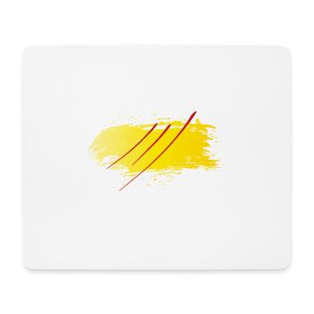 Körper, Geist & Seele - Mousepad (Querformat) - Weiß - Vorne