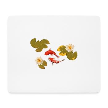 Meerestiere - Mousepad (Querformat) - Weiß - Vorne