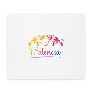 Valencia Beach Colors - Mouse Pad (horizontal) - white - Front
