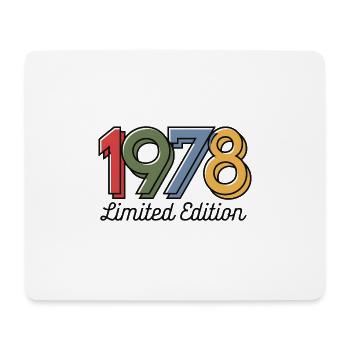 Vintage 1978 Limited Edition - Mouse Pad (horizontal) - white - Front