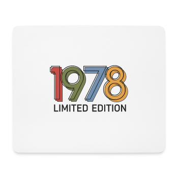 Vintage 1978 limited edition - Mouse Pad (horizontal) - white - Front