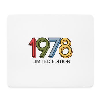 Vintage 1978 Limited Edition - Mouse Pad (horizontal) - white - Front