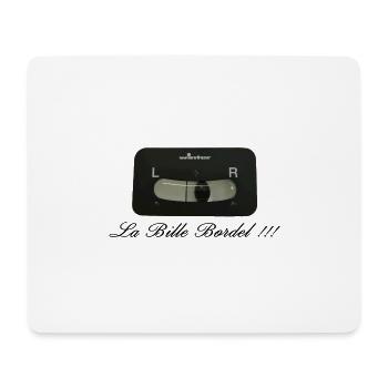 The messy ball - Mouse Pad (horizontal) - white - Front