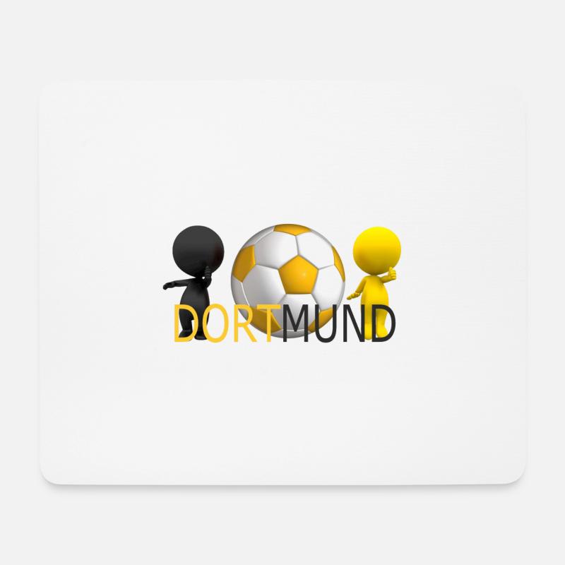 Dortmund - Mouse Pad (horizontal) - white